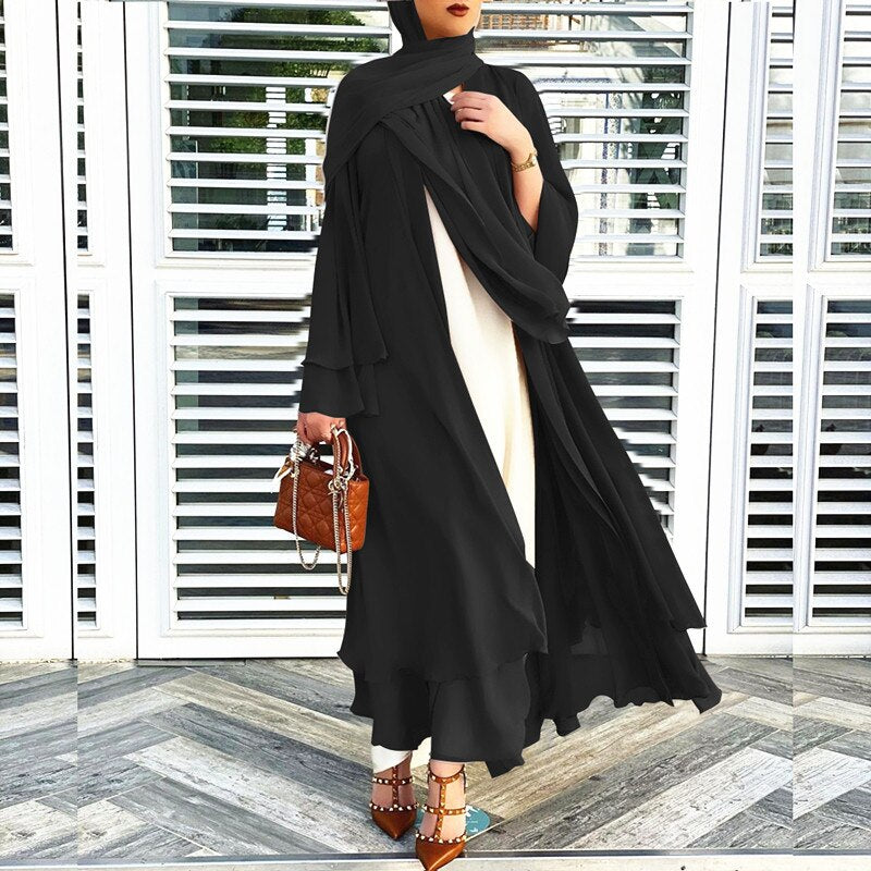 Broadcloth Abaya and Hijab - Modest Modiste