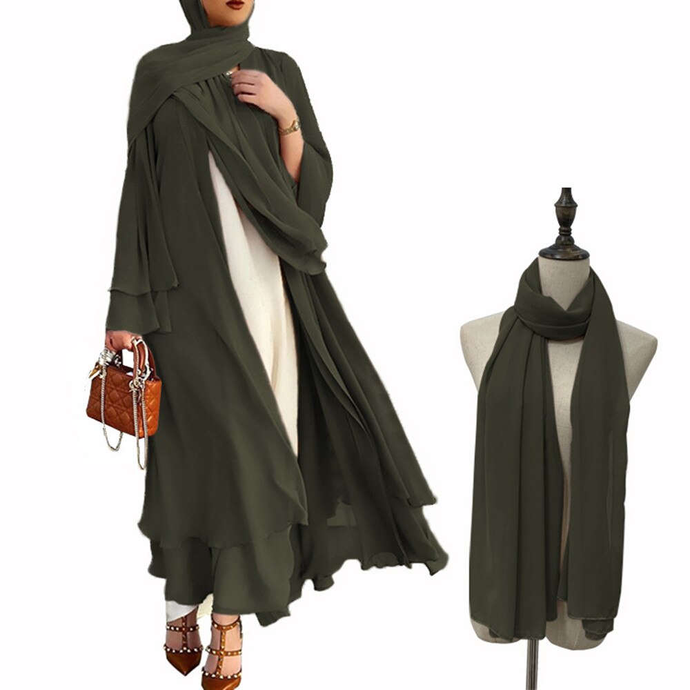 Broadcloth Abaya and Hijab - Modest Modiste